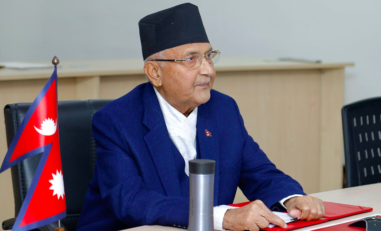 अध्यक्ष केपी शर्मा ओलीले सरकारमा सहभागी एमालेका मन्त्रीलाई आफ्नो निवास बालकोटमा बोलाए