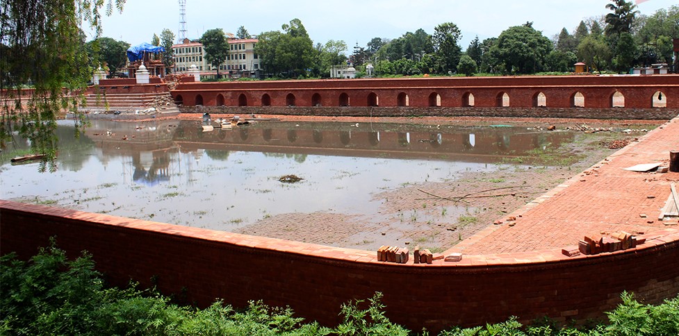 रानीपोखरीको पुनःनिर्माण ९० प्रतिशत सम्पन्न