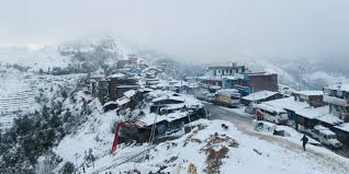 हुम्लामा हिमपात हुँदा जनजीवन कष्टकर