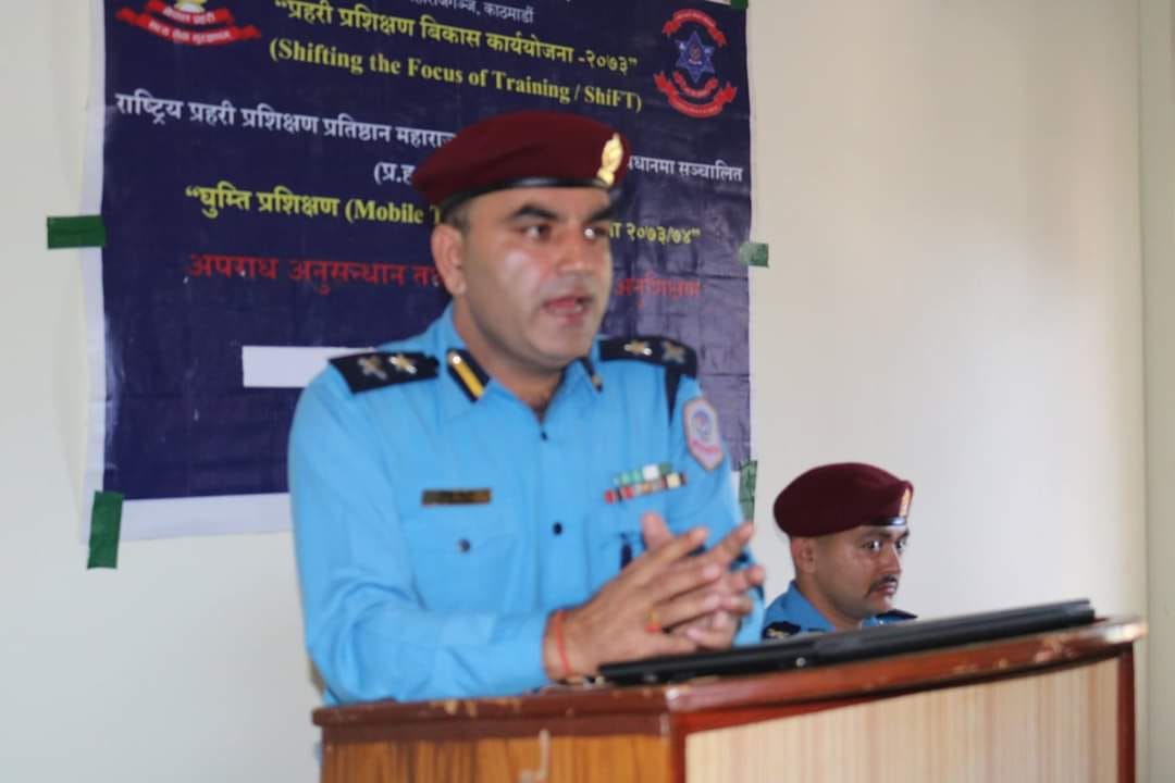 व्यवसायीसँग पैसा लिएको आरोपमा काठमाडौं परिसर तानिए स्रोहखुट्टेका डिएसपी