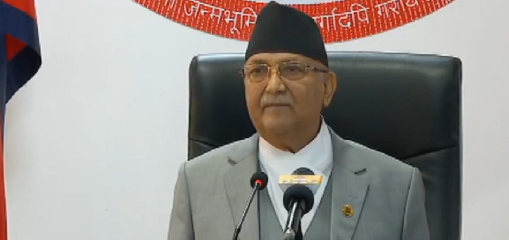 लोकतान्त्रिक अभ्यासकै विरोध भयो : प्रधानमन्त्री ओली