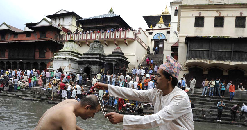 रक्षाबन्धन जनै पूर्णिमा (ऋषि तर्पणी) पर्व मनाइँदै