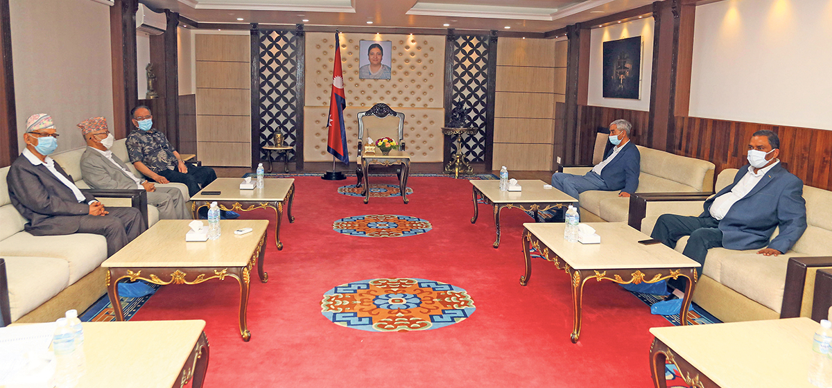 एमसीसीबारे छलफल गर्न सत्तारुढ गठबन्धनको बैठक बालुवाटारमा भोलि ३ बजे