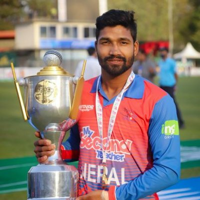 दीपेन्द्रसिंह ऐरीले अन्तर्राष्ट्रिय क्रिकेट परिषद् (आइसिसी) टि२० आई वरियतामा अलराउन्डरतर्फ १० औं स्थानमा