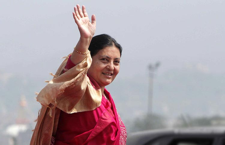 राष्ट्रपति विद्यादेवी भण्डारी आज चितवन जाने