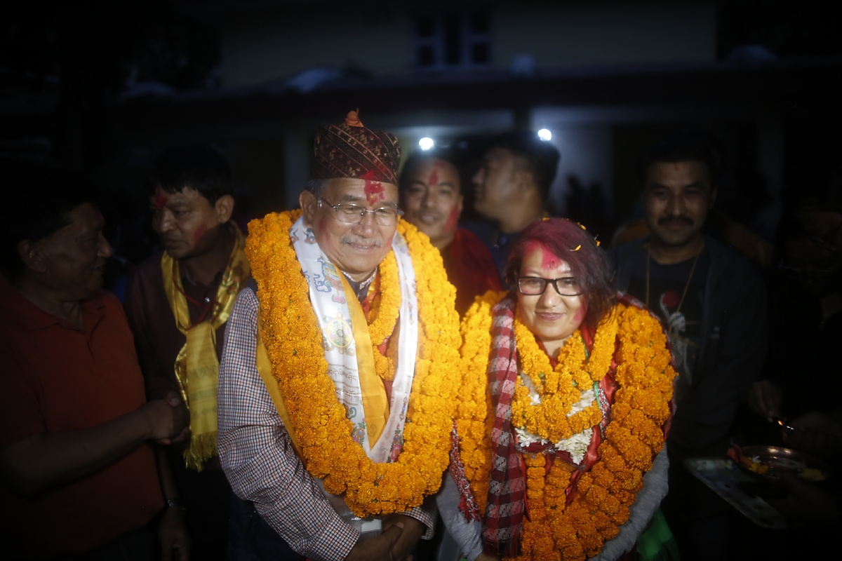 सत्ता गठबन्धनको तर्फबाट नेपाली कांग्रेसका उम्मेदवार चिरिबाबु महर्जन निर्वाचित उपमेयरमा मञ्जली शाक्य बज्राचार्य निर्वाचित