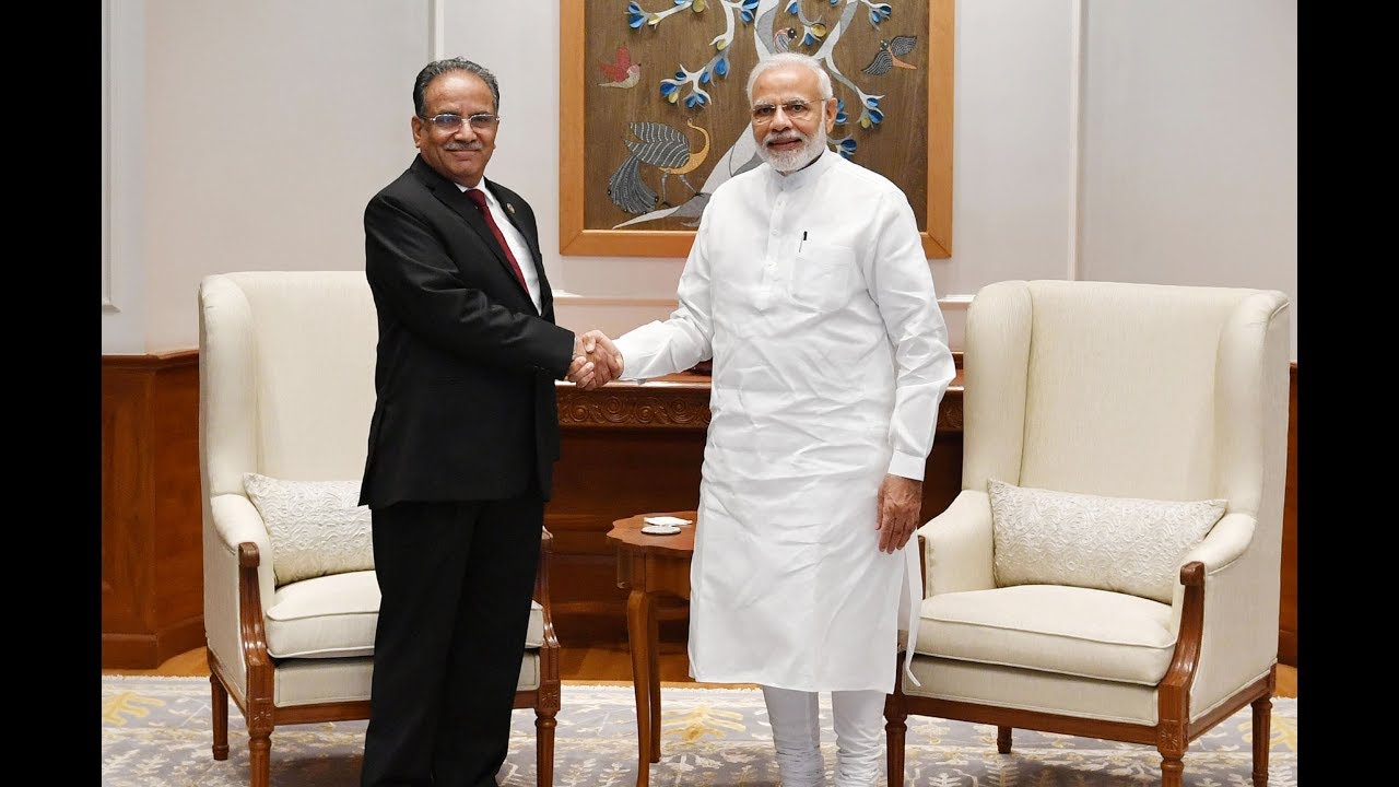 प्रचण्ड र प्रधानमन्त्री नरेन्द्र मोदीवीच आइतबार भेटघाट हुने