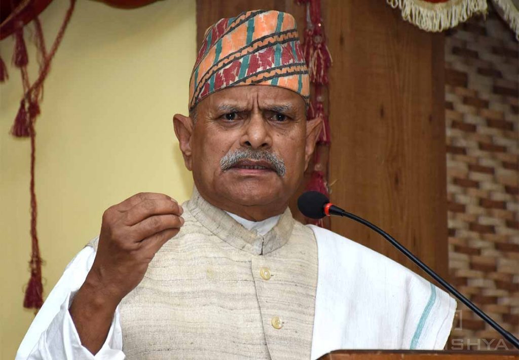 चुरे क्षेत्रको संरक्षणमा सरकारले ध्यान नदिएकोप्रति दुःख व्यक्त:पूर्वराष्ट्रपति डा रामवरण यादव