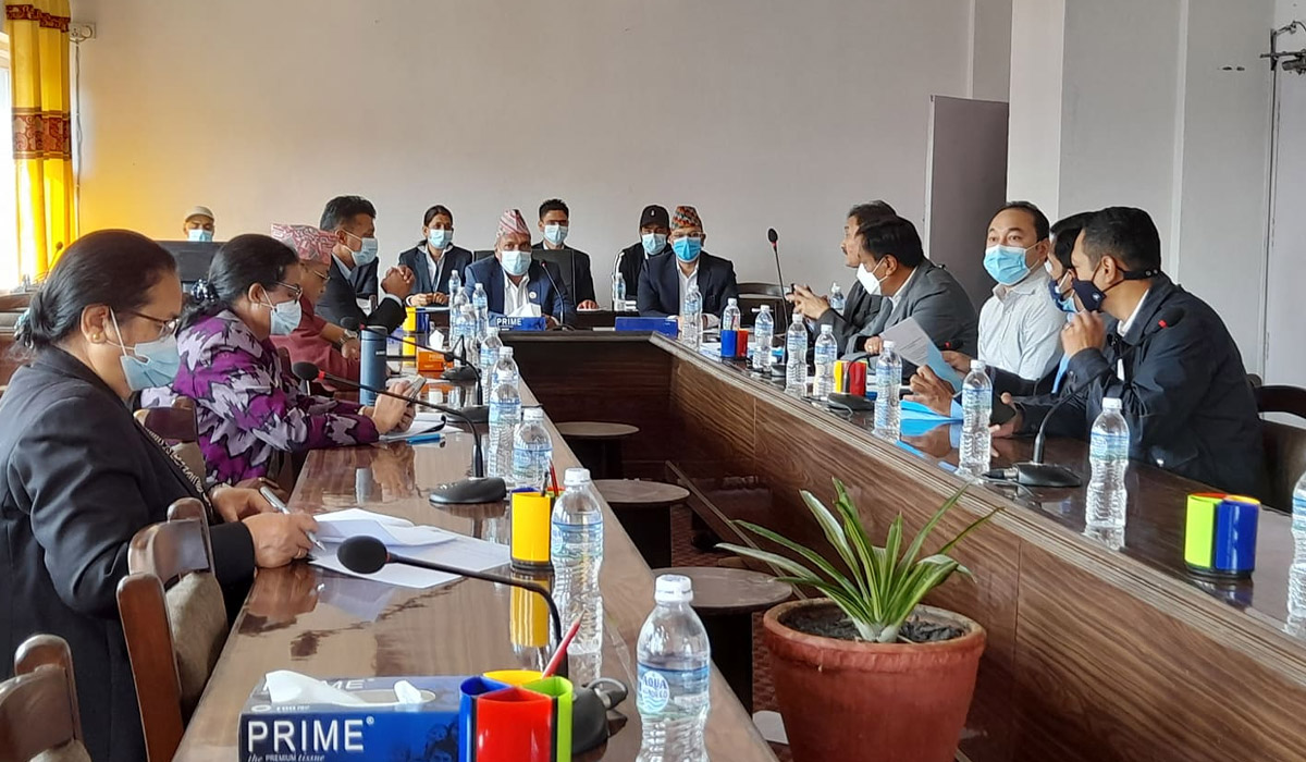 प्रतिनिधिसभाअन्तर्गतको अर्थ समितिको बैठक आज बस्दै