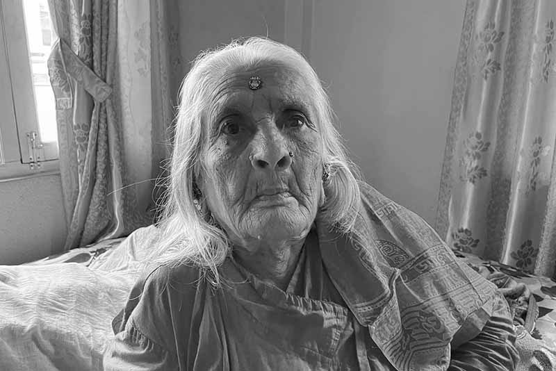 एमाले नेता सुरेन्द्र पाण्डे र बागमती प्रदेशका मुख्यमन्त्री राजेन्द्रप्रसाद पाण्डेलाई मातृशोक