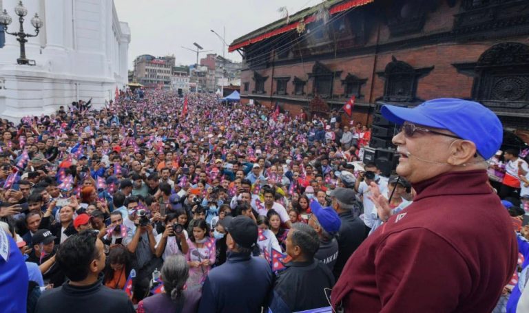 गठबन्धन सरकारले देशलाई ओरालो गतिमा लगे:अध्यक्ष ओली