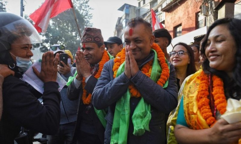 काठमाडौं ४ बाट नेपाली कांग्रेसका महामन्त्री गगन थापा विजयी