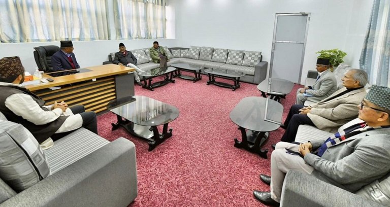 सत्ता गठबन्धनकाे उच्चस्तरीय राजनीतिक संयन्त्रको बैठक आज बस्‍ने