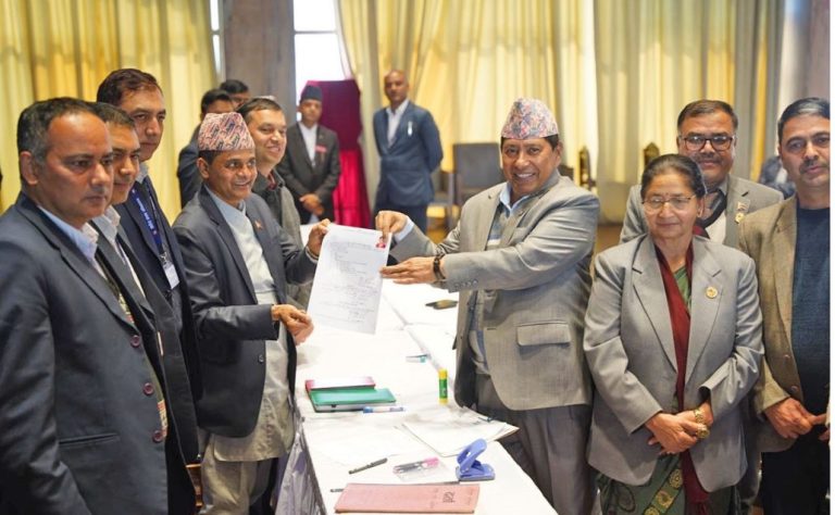 राष्ट्रिय सभाको उपाध्यक्षमा नेकपा माओवादी केन्द्रकी उर्मिला अर्यालको उम्मेदवारी दर्ता