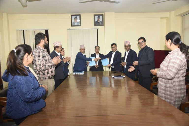 महानगरपालिकाले प्लाजा भाडामा लिन नेपाल ट्रष्टसँग बुधबार सम्झौता