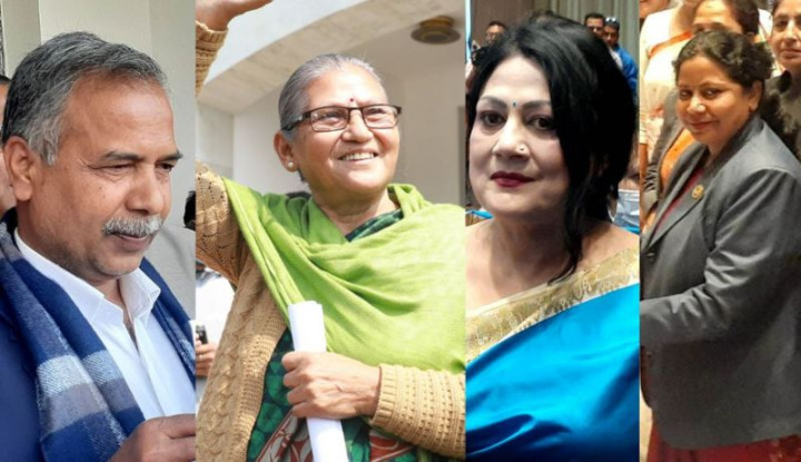 चैत ३ गते हुने उपराष्ट्रपति निर्वाचनका लागि चार जनाको उम्मेदवारी कायम