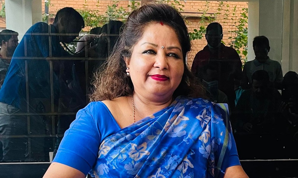 नेपाली कांग्रेस सभापति शेरबहादुर देउवा पत्नी आरजुको उक्त अडियो हाल थुनामा रहेका शर्माको ‘कन्ट्रोल स्याम्पल’ सँग मेल खायाे: नेपाल प्रहरी