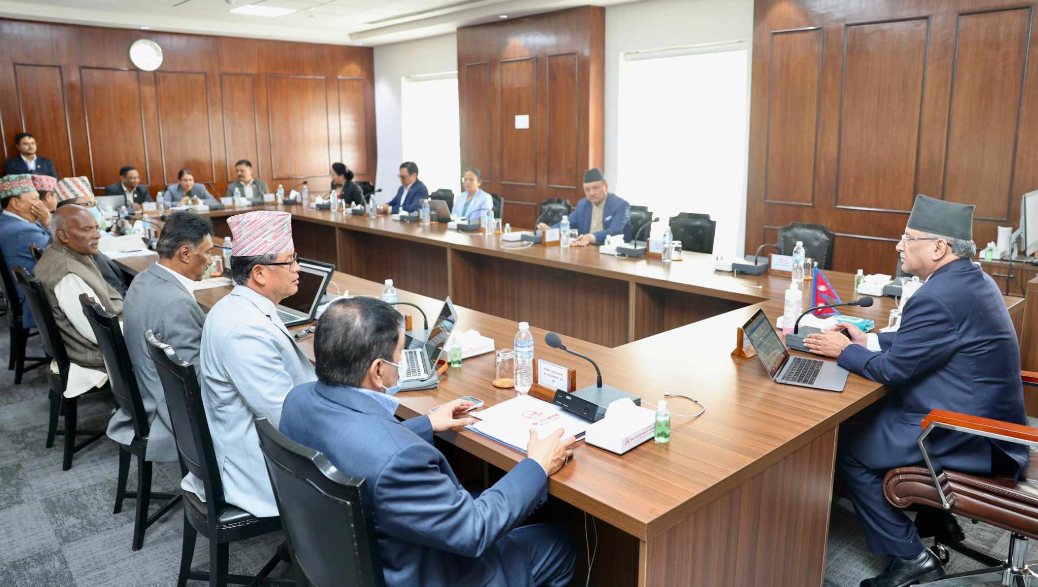मन्त्रिपरिषद्को बैठक आज  बस्दै